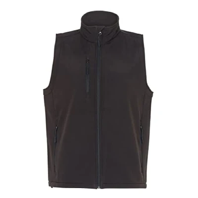 Image of ORN International Lapwing (4620) Mens Workwear Classic Softshell Gilet with YKK Zip, Water Resistant, Machine Washable