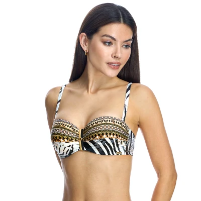 Image of ORY Womenss underwired bikini bra W240146 Multicolour Size 32B