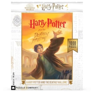 Image of New York Puzzle Company Harry Potter Deathly Hallows 1000 Piece Jigsaw