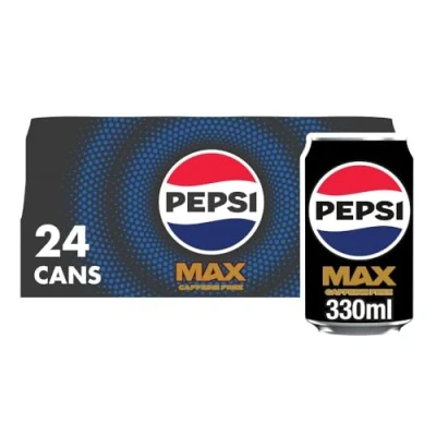 Image of Pepsi Max No Caffeine, 24 x330ml