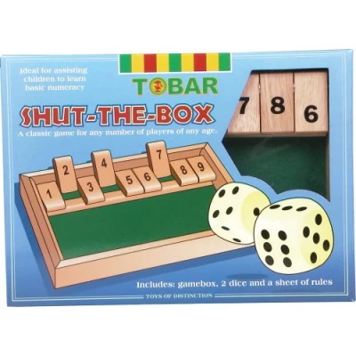 Image of Tobar Shut The Box Board Game