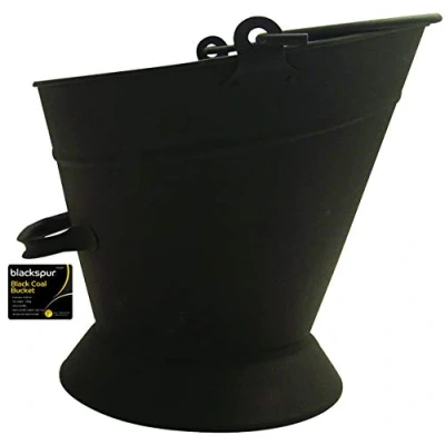 Image of Blackspur Small Black Coal Bucket