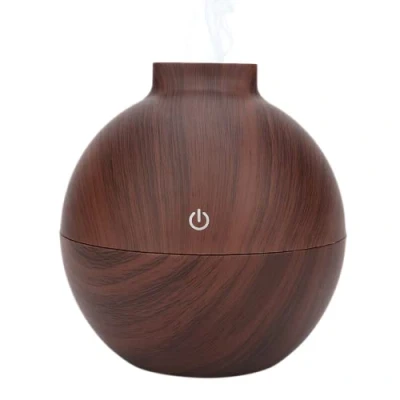 Image of Air Humidifier, Aromatherapy Essential Oil Diffuser Mini Humidifier LED for Office Home Baby Room Bedroom(Coffee)