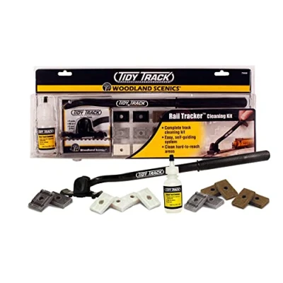 Image of Woodland Scenics&#039; Tidy Track Rail Tracker Cleaning Kit