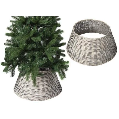 Image of Toyland® Willow Tree Skirt Base Cover Christmas Decoration (56CM, GREY)