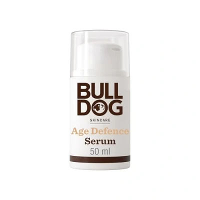 Image of Bulldog Skincare Age Defence Serum 50ml Moisturiser For Men Mature Skin