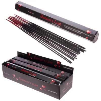 Image of Stamford 37130 Black Range Incense Sticks Box of 6 packs (90 sticks) Demons Lust