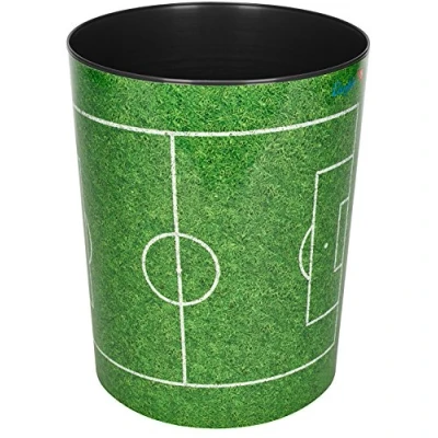 Image of Läufer Runner trash, 13 litre trash can, Perfect for the nursery, Round, Sturdy Plastic, Soccer field