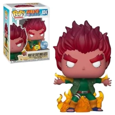 Image of Funko Pop! Animation: Naruto Shippuden Mighty Guy (Eight Inner Gates) #824 Vinyl Figure