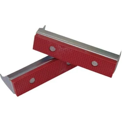 Image of 2 x EFG5 Pair of Fibre Grips 5&quot; for Mech Vice, Red