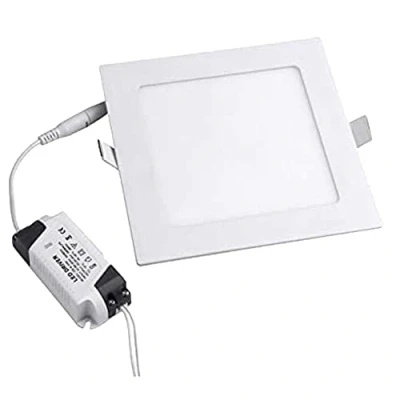 Image of Manningham Lighting 6W LED Ceiling Light Square Recessed Daylight White 6500K Super Bright Indoor Lights Bedroom Kitchen Hallway Porch Energy Saving (1x Light)