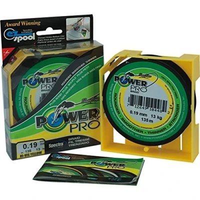 Image of Shimano Power Pro Braid 135M Moss Green Fishing (0.28mm 44lbs 20kg PPBI13528MG)