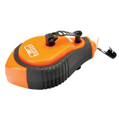 Image of Bahco CL 1221 30m Chalk Line Reel, Orange