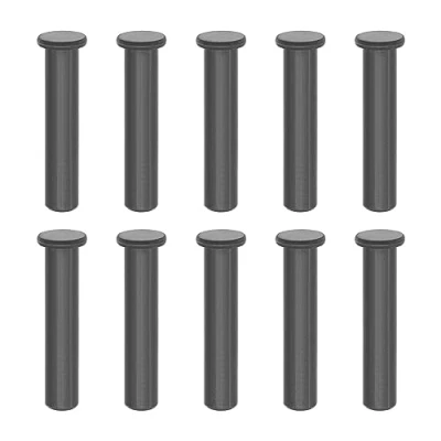 Image of VGOL 10PCS Location Pins Compatible with Trend KWJ700 KWJ900 Workbench Fixtures 10x50mm Carbon Steel Worktop Jig Pegs