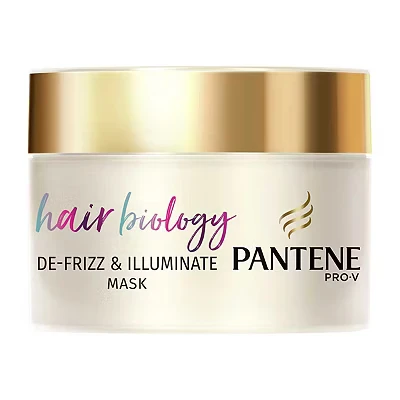 Image of Pantene Hair Biology Mask De frizz &amp; Illuminate 160ml