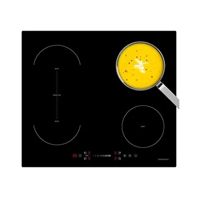 Image of Cookology CIB606 59cm Induction Hob with Bridging Function Black