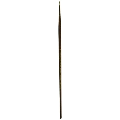 Image of Winsor &amp; Newton Monarch 5503000 Round Brush No. 0 1.8 mm Professional Synthetic Hair for Oil or Acrylic Paints