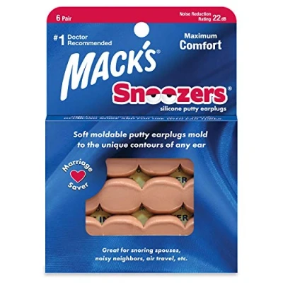 Image of Mack&#039;s Snoozers Ear Plugs (6 Pair) Beige