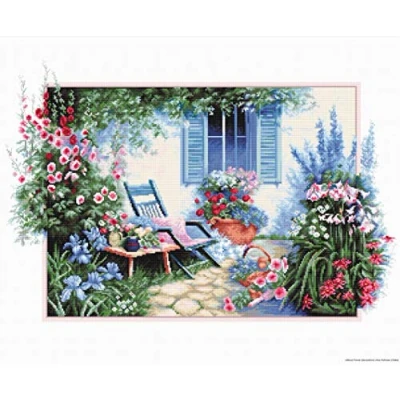 Image of Luca S Cross Stitch Kit, Cotton, Multicoloured, 42x28cm