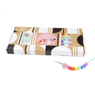Image of COTTON TWIST Kids Unicorns and Rainbows Bracelet Making Craft Kit Children Creative Beading Jewellery Designing Play Set Suitable for 3 8 Years