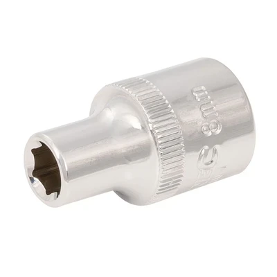 Image of Silverline Socket 1/2&quot; Drive 6pt Metric 8mm