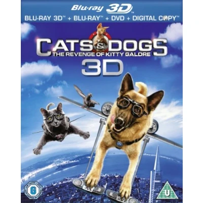 Image of Cats &amp; Dogs: The Revenge of Kitty Galore DVD