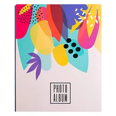 Image of Grupo Erik Photo Album Abstract Summer 8x5 13x20 cm Family 48 Pockets Friend Gifts Books For Memories Slip In