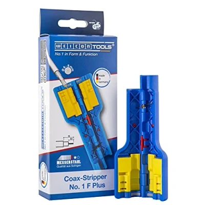 Image of WEICON Coax Stripper No 1 F Plus Suitable for compression connectors 6,5mm