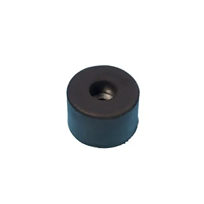 Image of Adam hall rubber foot, 38 x 25 mm with steel disc