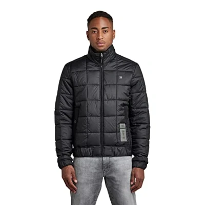 Image of G STAR Raw Meefic Men&#039;s Quilted Jacket, Black (Dk D20985 b958 6484), M