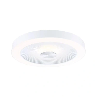 Image of Paulmann Volea LED Ceiling Lamp Ø40 IP44 Dim. White/Silver