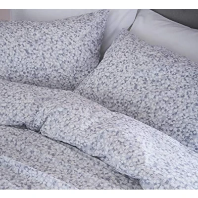 Image of Silentnight Alva Duvet Set, Denim, King
