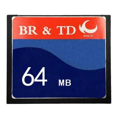 Image of Compact Flash memory card BR&amp;TD ogrinal camera 64MB CF