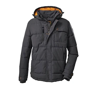 Image of G.I.G.A. DX GIGEQ 38527 000 Men&#039;s Casual Functional Jacket in Down Look with Zip Off Hood GW 64 MN QLTD JCKT, Dark Navy, M