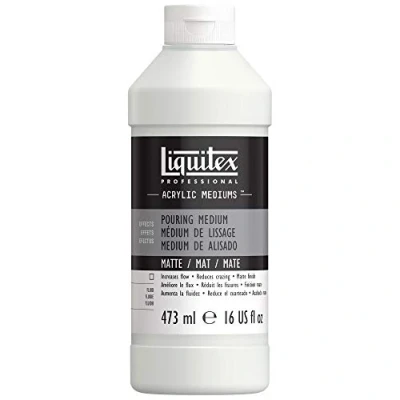 Image of Liquitex Acrylic Pouring Medium, Matte, 473 ml (Pack of 1)