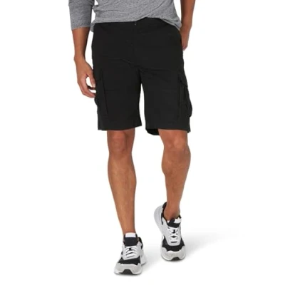 Image of Lee Men&#039;s Extreme Motion Carolina Cargo Short, Black, 32