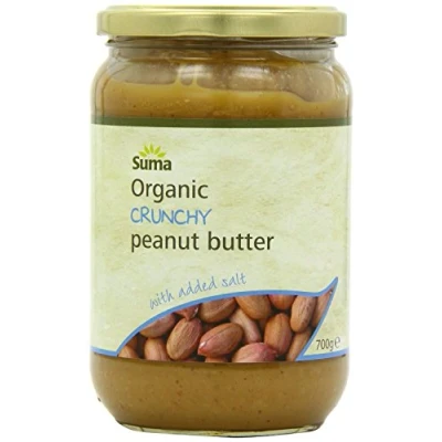 Image of Suma Organic Crunchy and Salty Peanut Butter 700 g (Pack of 6)