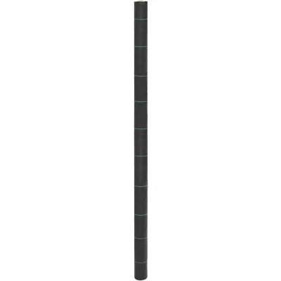 Image of vidaXL Weed Membrane Black 2x25 m PP