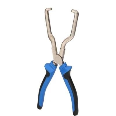 Image of BRILLIANT TOOLS Fuel Line Quick Connector Pliers, Chromium Vanadium Steel, Blue/Black, 1 TLG