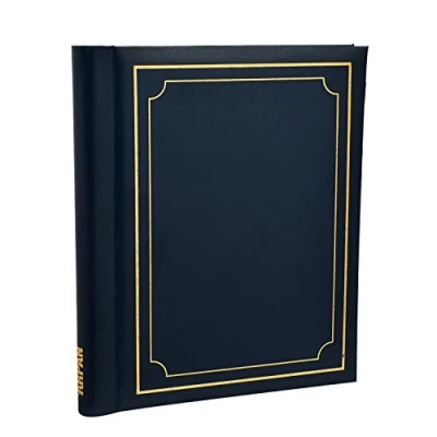 Image of Arpan Self Adhesive Large Photo Albums Totaling 20 Sheets 40 Sides Blue
