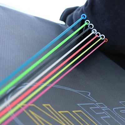 Image of Nu Fish Zipp Hybrid Elastic 3m Carp Pole Fishing (Blue 16 18 2.4mm)