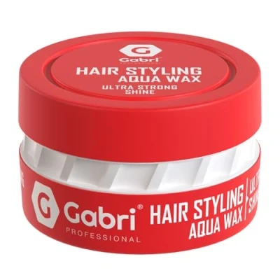 Image of Gabri Hair Styling Wax 150ml Gel Edge Control Maximum and Long Lasting Men &amp; Women (Ultra Strong Shine)