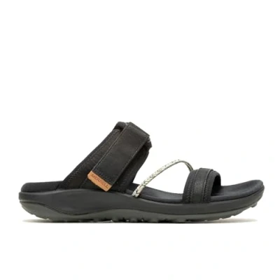 Image of Merrell Women&#039;s Terran 4 Slide Sandal, Black, 3 UK