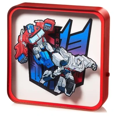 Image of NUMSKULL Official Transformers Acrylic Logo Desk Lamp Wall Light for Bedroom, Office, Home, Study, Work Merchandise