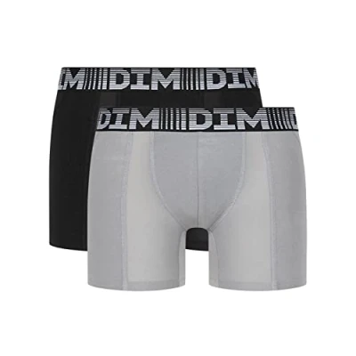 Image of DIM AIR COTTON FLEX X2 men&#039;s Boxer shorts in Multicolour