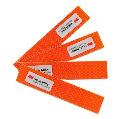 Image of Salzmann 3M Diamond Grade Stickers Waterproof, All Weather Reflective Made with Scotchlite