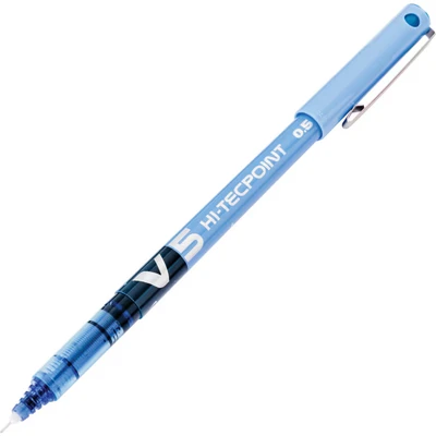 Image of Pilot V5 Liquid Ink Rollerball 0.5 mm Tip (Box of 12) Blue
