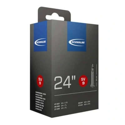 Image of SCHWALBE 10419313, SV9, Black, SV (40mm)