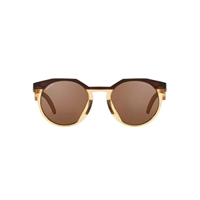 Image of Oakley HSTN OO 9242 Dark Amber Light Curry/Prizm Tungsten 52/21/142 men Sunglasses