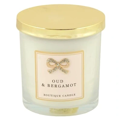 Image of Lesser &amp; Pavey Scented Candles for Gifts All Occasions Lovely Fragrance Oud Bergamot Madelaine by Hearts Design